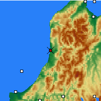 Nearby Forecast Locations - Karamea - Mapa