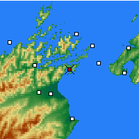 Nearby Forecast Locations - Picton - Mapa