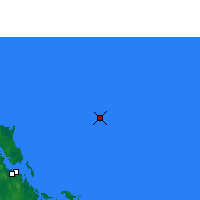Nearby Forecast Locations - Heron Island - Mapa
