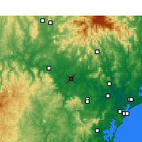 Nearby Forecast Locations - Singleton - Mapa