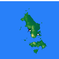 Nearby Forecast Locations - Flinders Isl. - Mapa