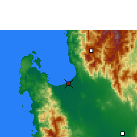 Nearby Forecast Locations - Dagupan - Mapa