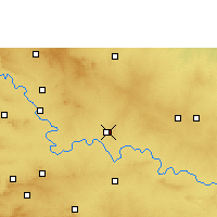 Nearby Forecast Locations - Athni - Mapa