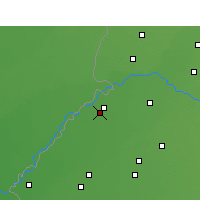 Nearby Forecast Locations - Fiozpur - Mapa