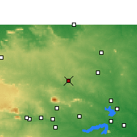 Nearby Forecast Locations - Giridih - Mapa