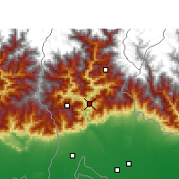Nearby Forecast Locations - Kalimpong - Mapa