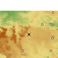Nearby Forecast Locations - Lohardaga - Mapa
