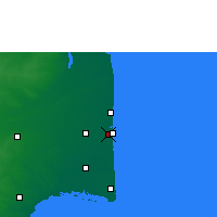 Nearby Forecast Locations - Negapatão - Mapa