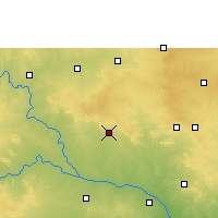 Nearby Forecast Locations - Narayanpet - Mapa