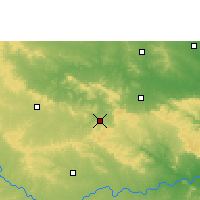 Nearby Forecast Locations - Nirmal - Mapa