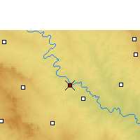 Nearby Forecast Locations - Pandharpur - Mapa