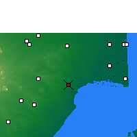 Nearby Forecast Locations - Peravurani - Mapa