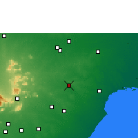 Nearby Forecast Locations - Puducotai - Mapa