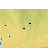 Nearby Forecast Locations - Shajapur - Mapa