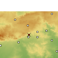 Nearby Forecast Locations - Shendurjana - Mapa
