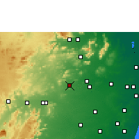 Nearby Forecast Locations - Sholinghur - Mapa