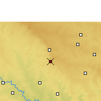 Nearby Forecast Locations - Tuljapur - Mapa