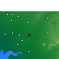 Nearby Forecast Locations - Umreth - Mapa