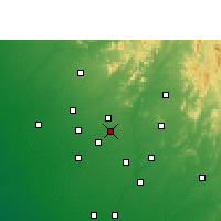 Nearby Forecast Locations - Vadnagar - Mapa