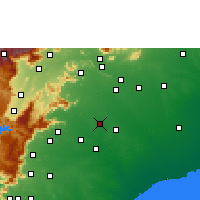 Nearby Forecast Locations - Virudhunagar - Mapa