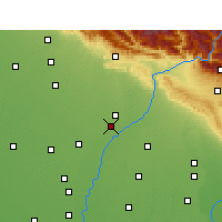 Nearby Forecast Locations - Yamunanagar - Mapa