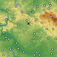 Nearby Forecast Locations - Stráž pod Ralskem - Mapa