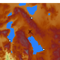 Nearby Forecast Locations - Şarkikaraağaç - Mapa
