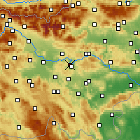 Nearby Forecast Locations - Litija - Mapa