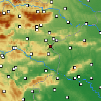 Nearby Forecast Locations - Podčetrtek - Mapa