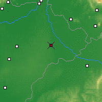 Nearby Forecast Locations - Mátészalka - Mapa