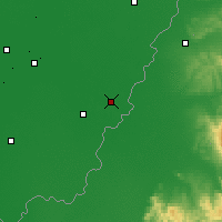 Nearby Forecast Locations - Sarkad - Mapa