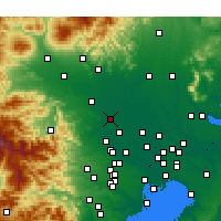 Nearby Forecast Locations - Kounosu - Mapa