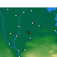 Nearby Forecast Locations - Zagazigue - Mapa