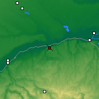 Nearby Forecast Locations - Tutrakan - Mapa
