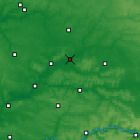 Nearby Forecast Locations - Chauny - Mapa