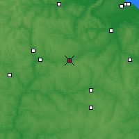 Nearby Forecast Locations - Shpola - Mapa