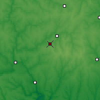 Nearby Forecast Locations - Pomichna - Mapa