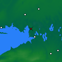 Nearby Forecast Locations - Armyansk - Mapa