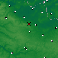 Nearby Forecast Locations - Liévin - Mapa