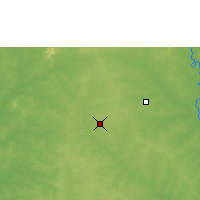 Nearby Forecast Locations - Kokologo - Mapa