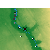 Nearby Forecast Locations - Abnoub - Mapa