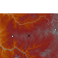 Nearby Forecast Locations - Axum - Mapa