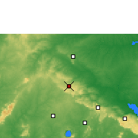 Nearby Forecast Locations - Mampong - Mapa