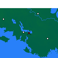Nearby Forecast Locations - Morgan - Mapa