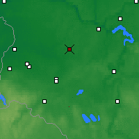 Nearby Forecast Locations - Kazlų Rūda - Mapa
