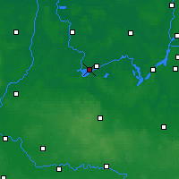 Nearby Forecast Locations - Lago Plauer See - Mapa