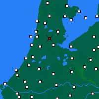 Nearby Forecast Locations - Zaanstad - Mapa
