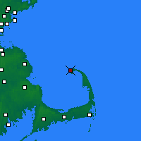 Nearby Forecast Locations - Provincetown - Mapa