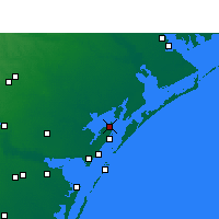 Nearby Forecast Locations - Rockport - Mapa