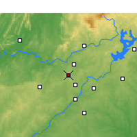 Nearby Forecast Locations - Marietta - Mapa